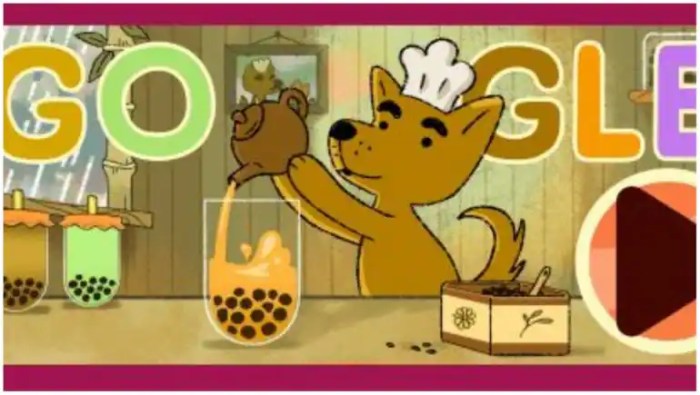 Google Doodle celebrates bubble tea with interactive game