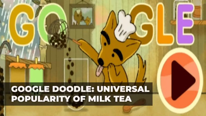 Bubble Tea Google Game Menjadi Salah Satu Game Mini Terseru dari Google